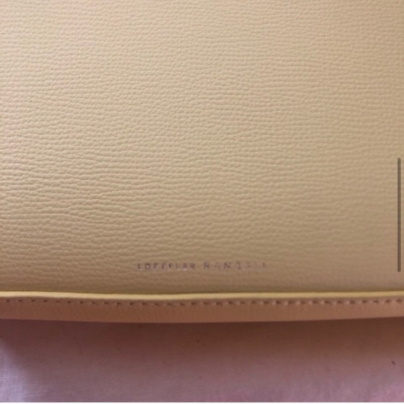 Loeffler Randall Yellow Lock Leather Shoulder Bag - Picture 5 of 7